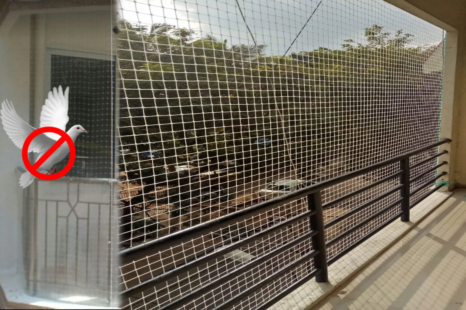 Balcony Pigeon Netting Pune
